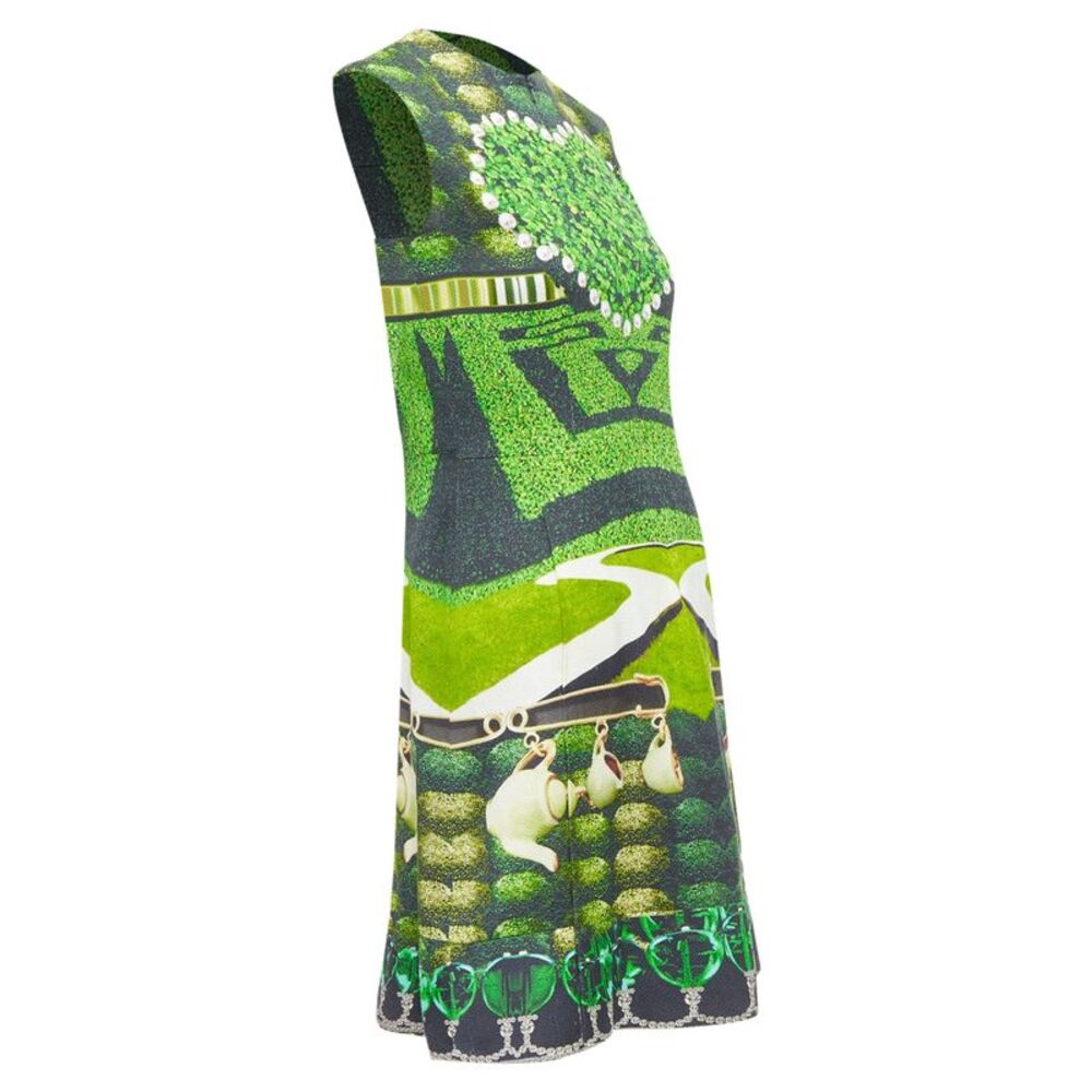 Mary Katrantzou Garden Party Print Shift Dress - Picture 3 of 6